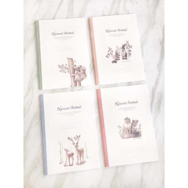 

Buku tulis notebook animal pastel B5