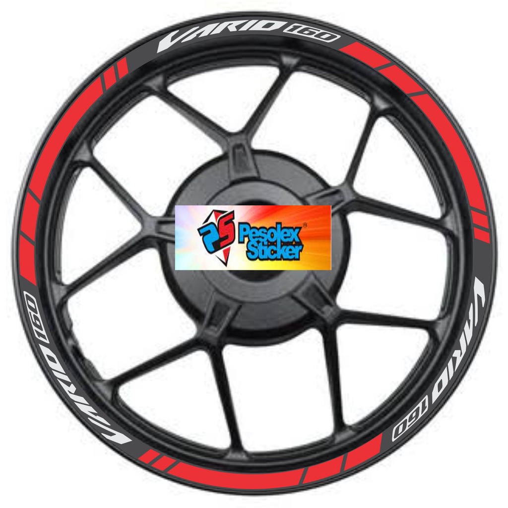 Cuting Sticker Lis Velg Motor VARIO 160