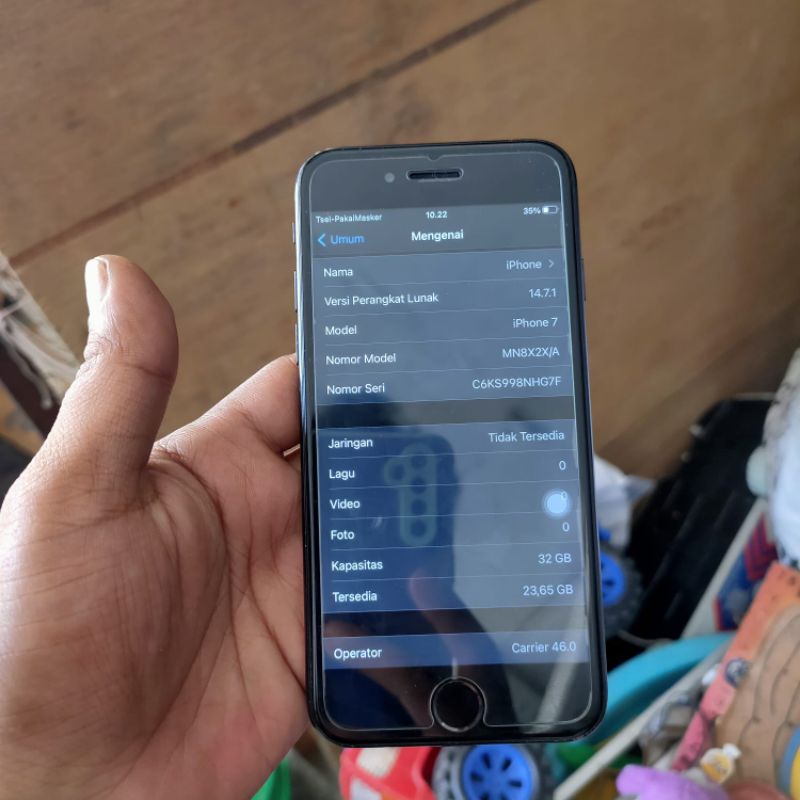 Iphone 7 32gb No Meid Bypass Wifi Only