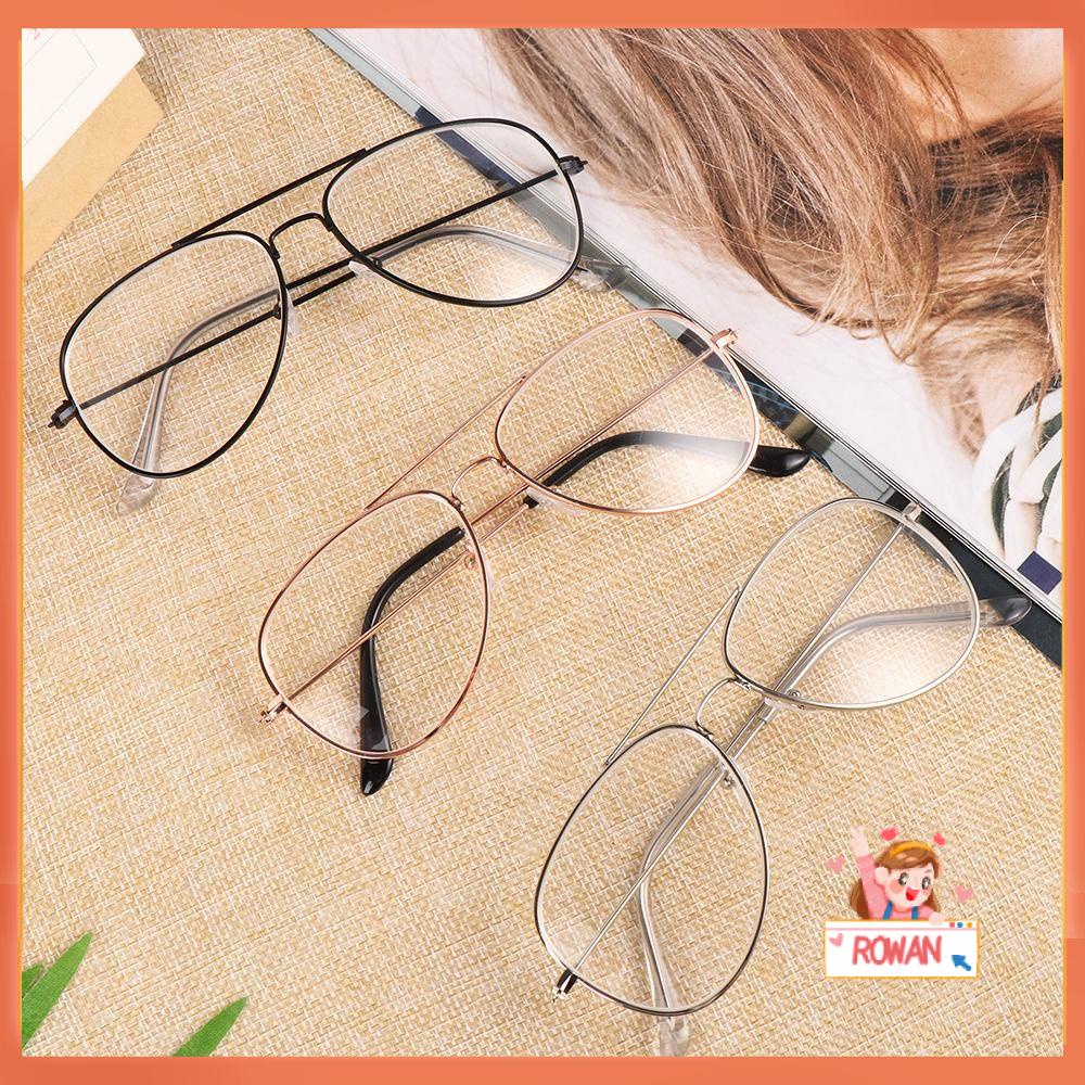 ❈Rowan ROWAN ROWAN❈ Kacamata Myopia Flexible Portable Bahan Resin Metal Ultra Ringan 100-500 Diopter Vision Care Untuk Pria Dan Wanita