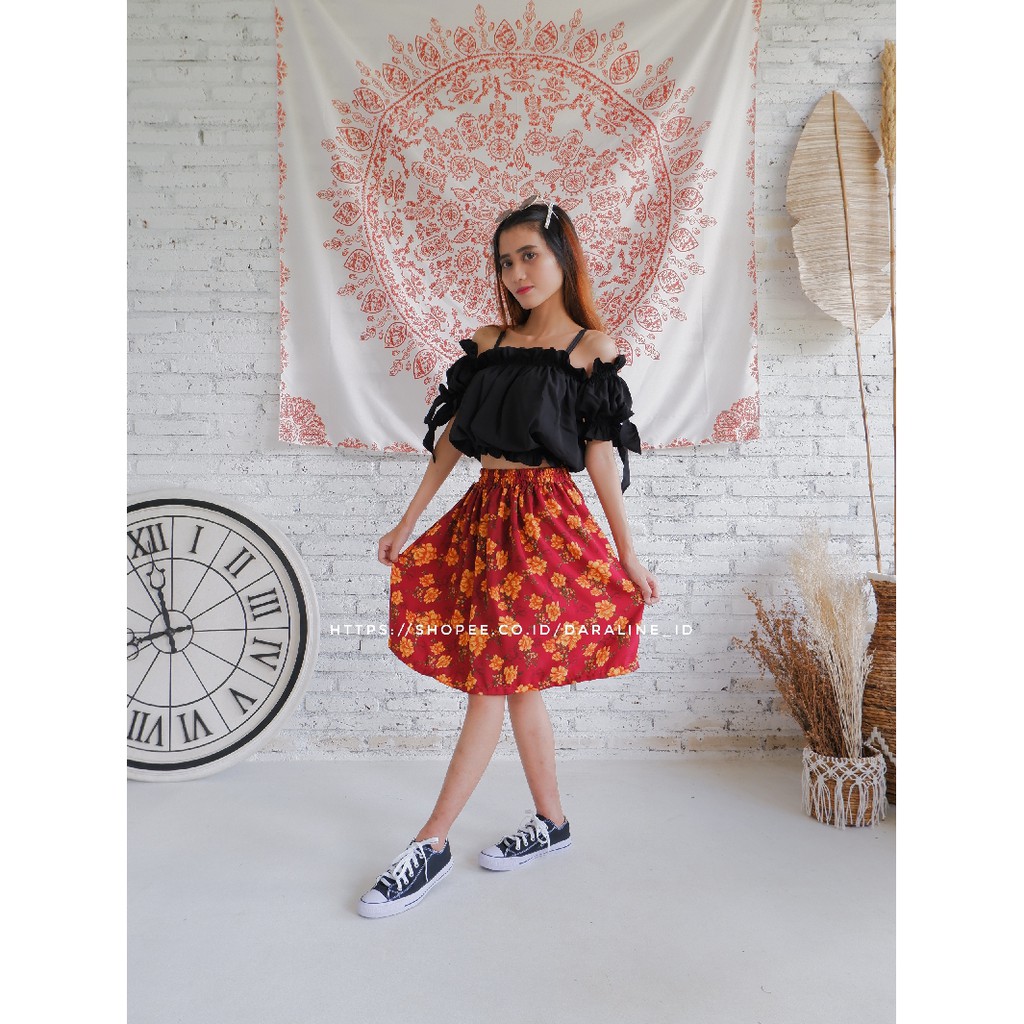 DARALINE SKIRT FLOWER VINTAGE