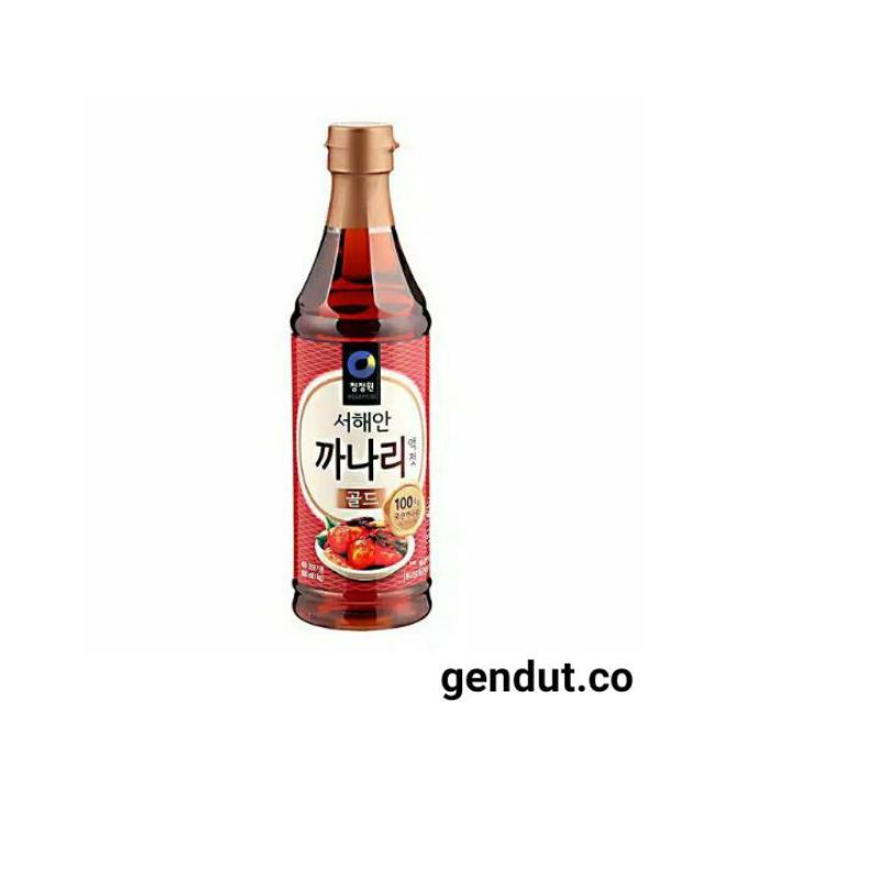 

Chung Jung One Kecap Ikan Canary Sauce Korea 500gr 까나리액젓 kanari