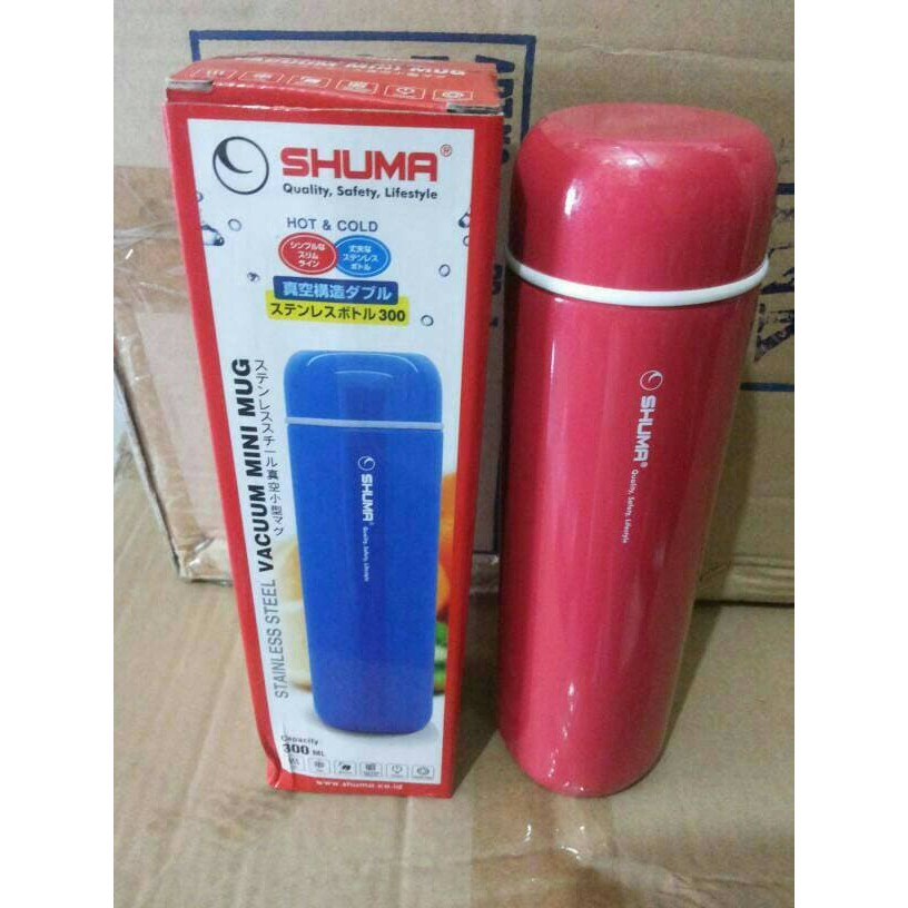 SHUMA TERMOS VACUUM MINI AIR PANAS TUMBLER 300ML STAINLESS STEEL APF726