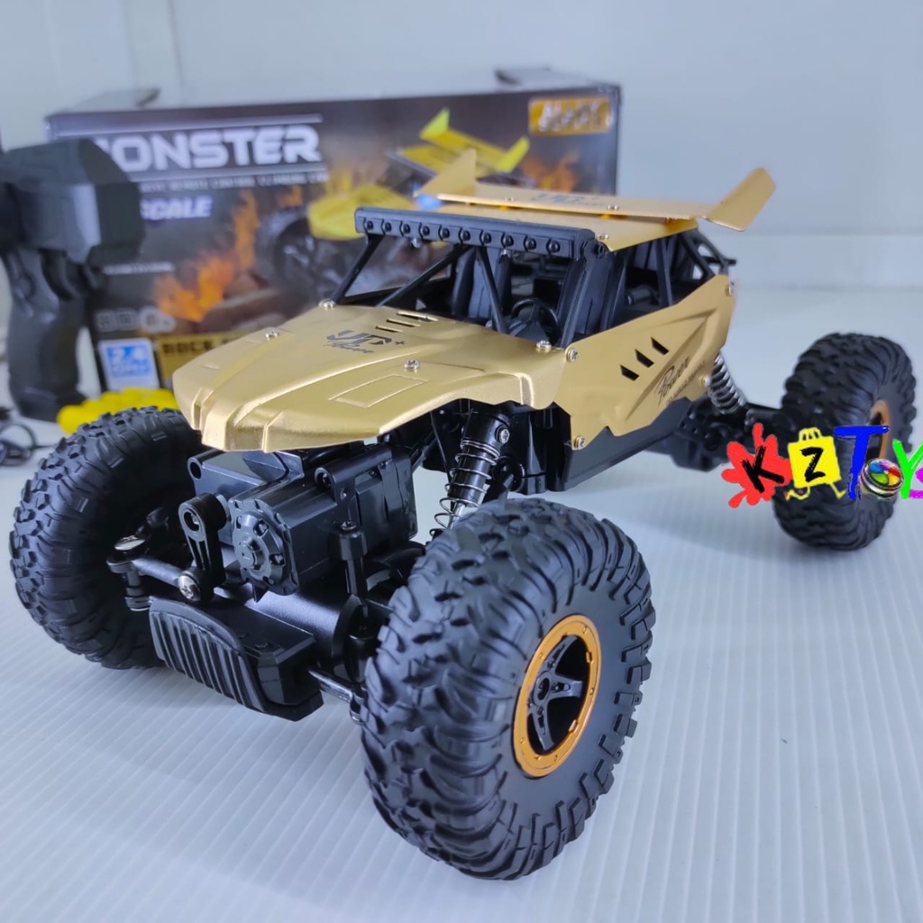 Rock Crawler 1:16 4WD Remote Control 6141 Offroad Truck Mainan Mobil Remote Kontrol  Monster 1:18