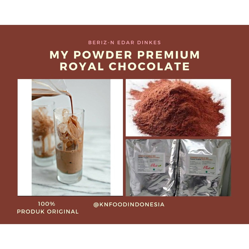 

Premium Powder Royal Chocolate -Powder Royal Chocolate Premium- 1Kg