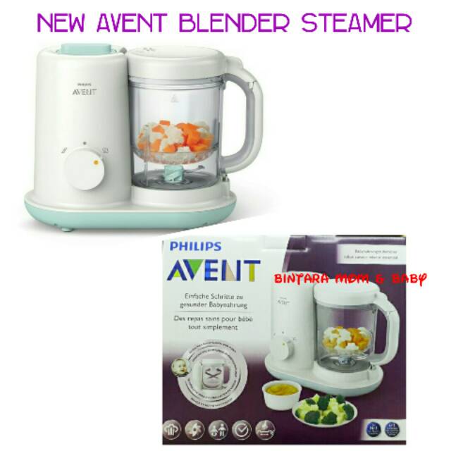NEW PHILIPS Avent Blender Steamer Baby Food Maker Food Processor Mpasi