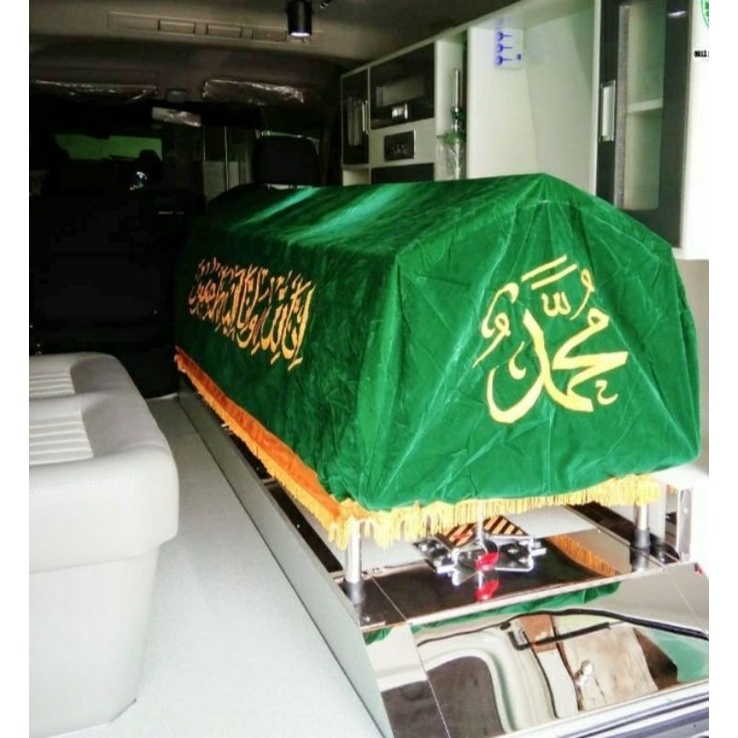 kain penutup keranda jenazah AMBULANCE