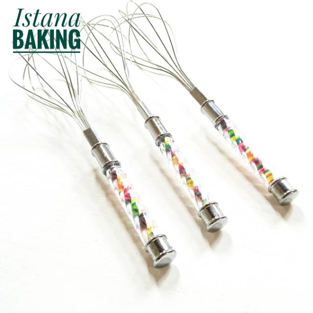 Ready COD Kocokan Adonan Telur Oval Tanggung Stainless