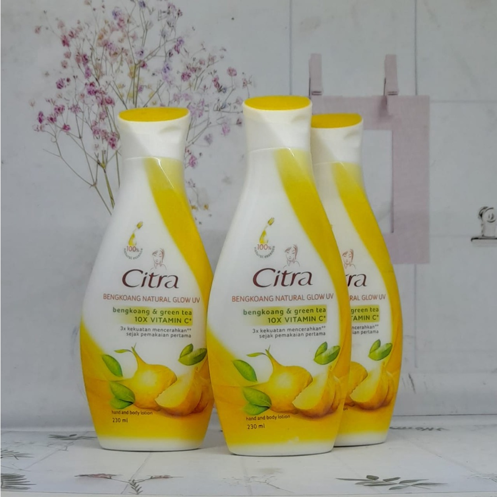 CITRA HAND BODY bengkuang natural glow UV 230 ml