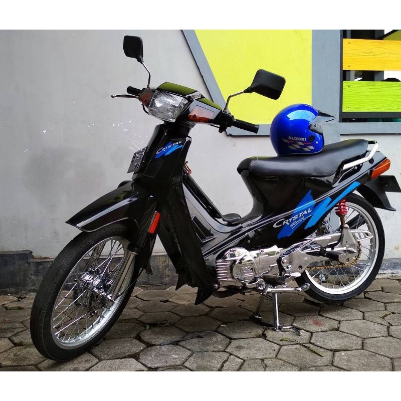Striping Lis Sticker Standar Ori Suzuki Crystal Tune 1993 Striping Crystal Cristal