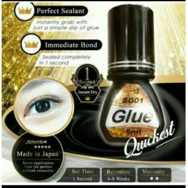 JOVISA SG01 GLUE EYELASH EXTENTION LEM BULU MATA PROFESSIONAL / JOVISA SG01 LEM BULUMATA SAMBUNG