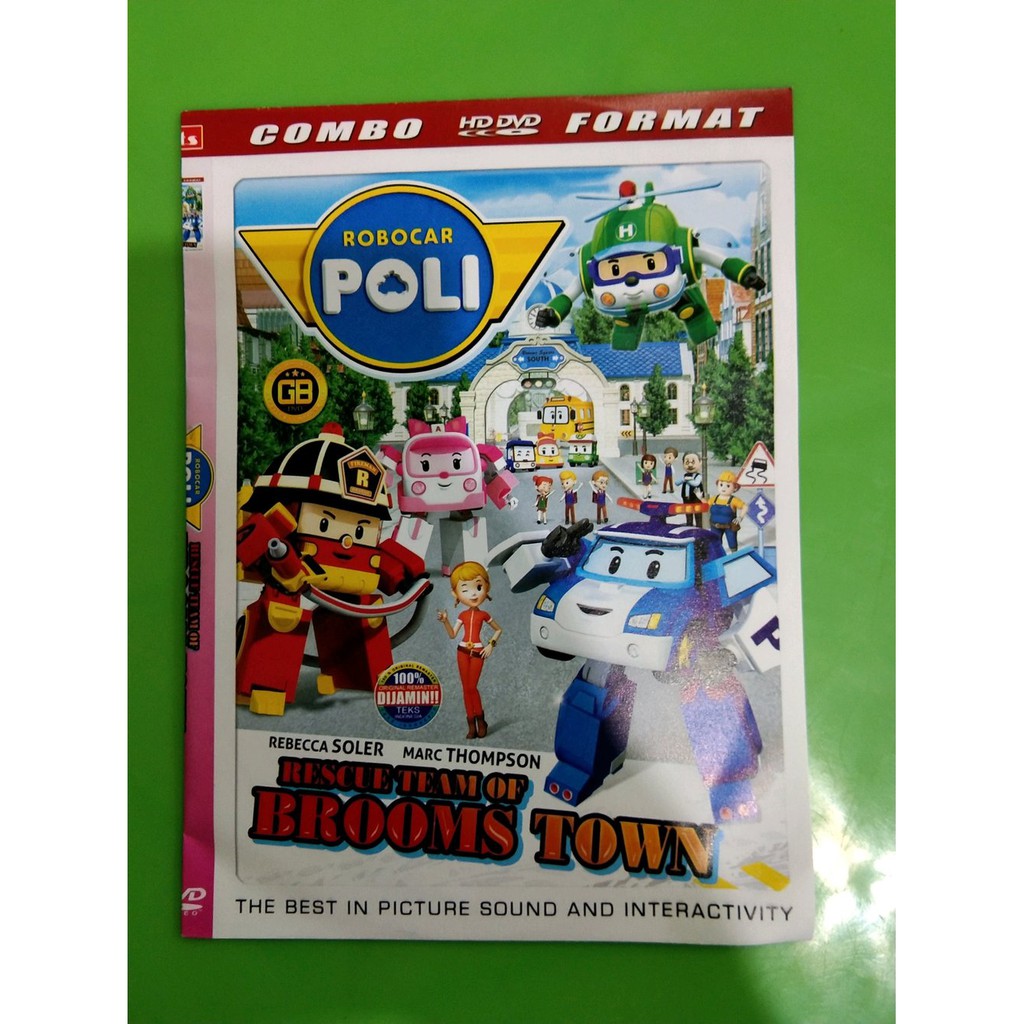 PROMOO DVD film anak lelaki Poli robocar terbaru