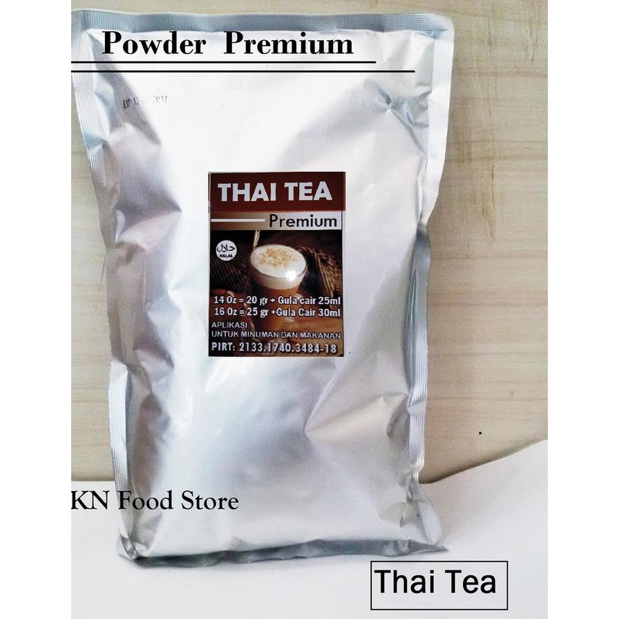 

PROMO ENAK Powder Premium Thai Tea-Bubuk Bubble Thai Tea Terlaris