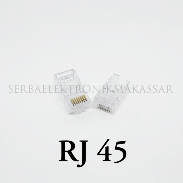 Connector Jack Konektor Plug Internet RJ-45 Commscope