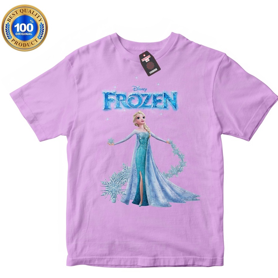 kaos anak frozen disnep kaos anak anak lucu bahan catoon