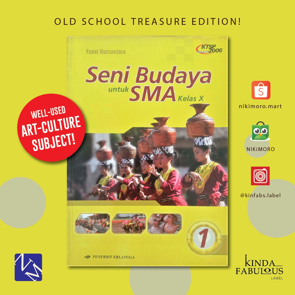 ERLANGGA: Seni Budaya SMA Kelas 10