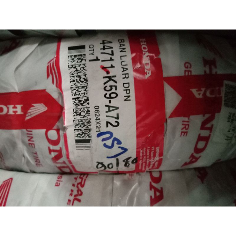 Ban Depan Tubles Honda vario 150 new led terbaru K59 A72 90/80 ring 14 original federal