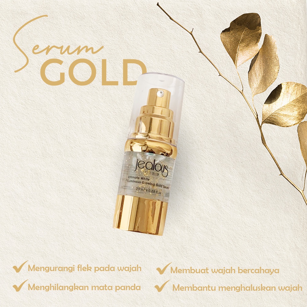 SERUM GOLD | SERUM ANTI AGING | DARI EMAS 24K BUKAN GLITER