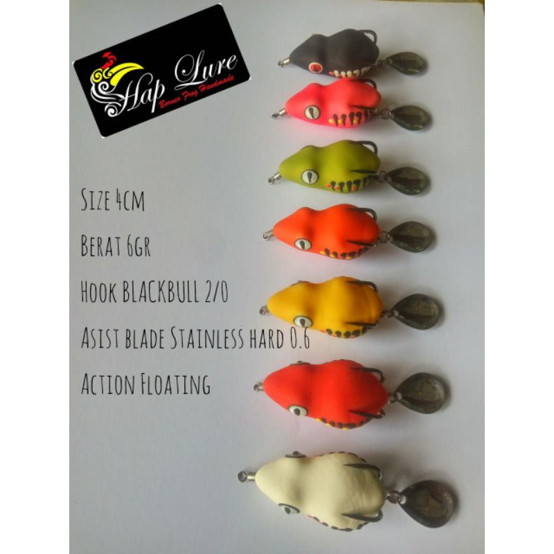 SOFTfrog/umpan pancing karet