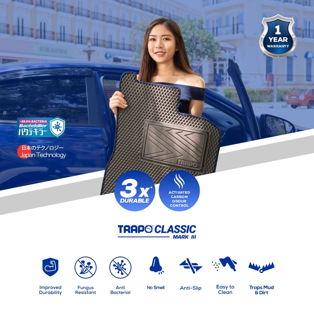 Karpet Mobil Trapo EVA Premium Daihatsu Terios (2018-Sekarang) Trapo Indonesia