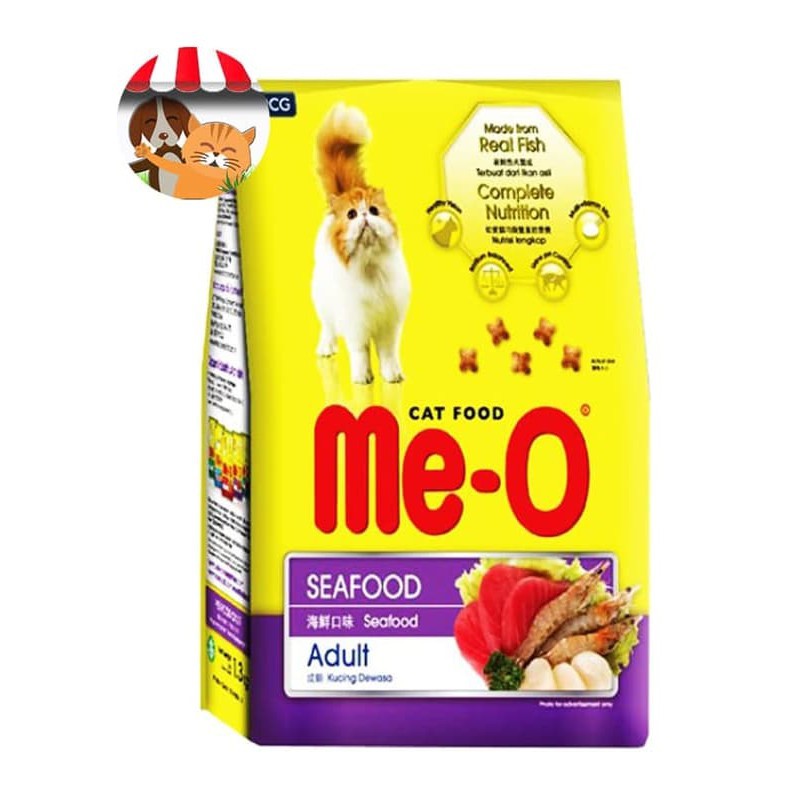 Meo Seafood 450gr Freshpack - Makanan Kucing Me-O