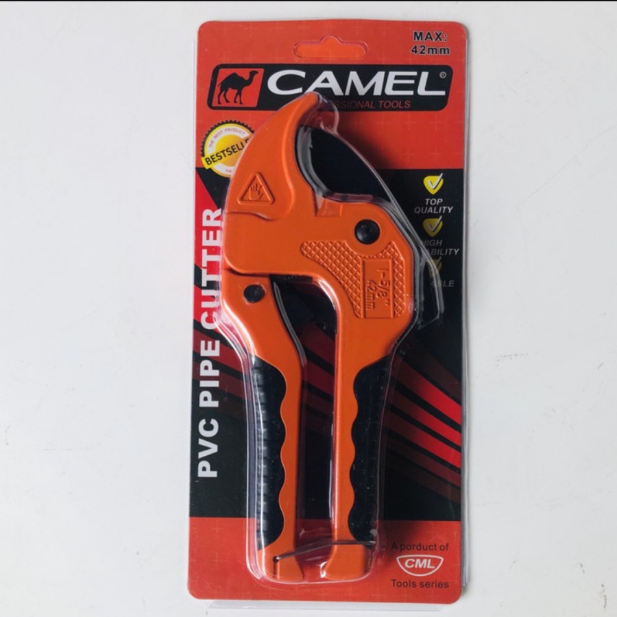 

Gunting Pipa Camel Gunting Pipa Pvc 42mm Gunting Paralon Gunting Potong Pipa Camel Pemotong Pipa