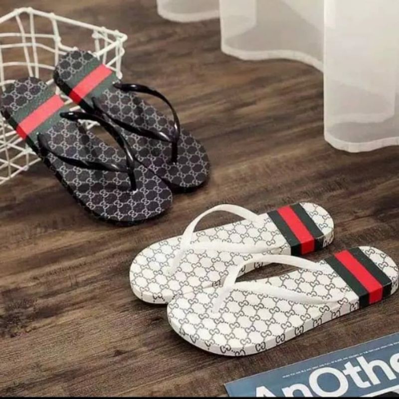 [LOKAL] SANDAL JEPIT WANITA MOTIF GUCI