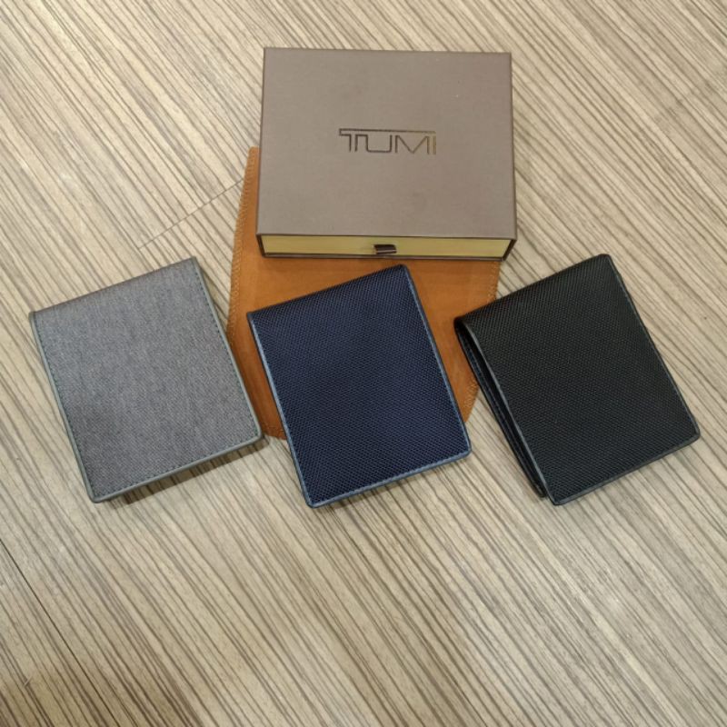 Dompet TUMI Global Center Flip Dompet Lipat Pria Import