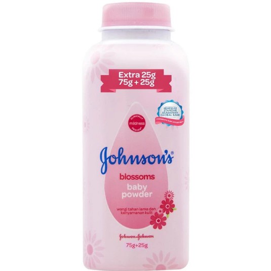 Johnson's Baby Powder Blossom 75+25gr 100% Original