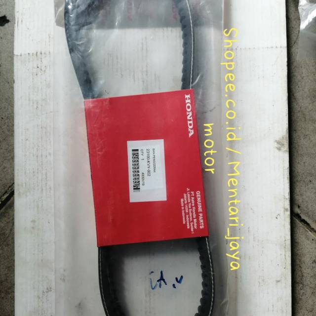 V-BELT VAN BELT FAN BELT HONDA BEAT ORIGINAL HONDA AHM