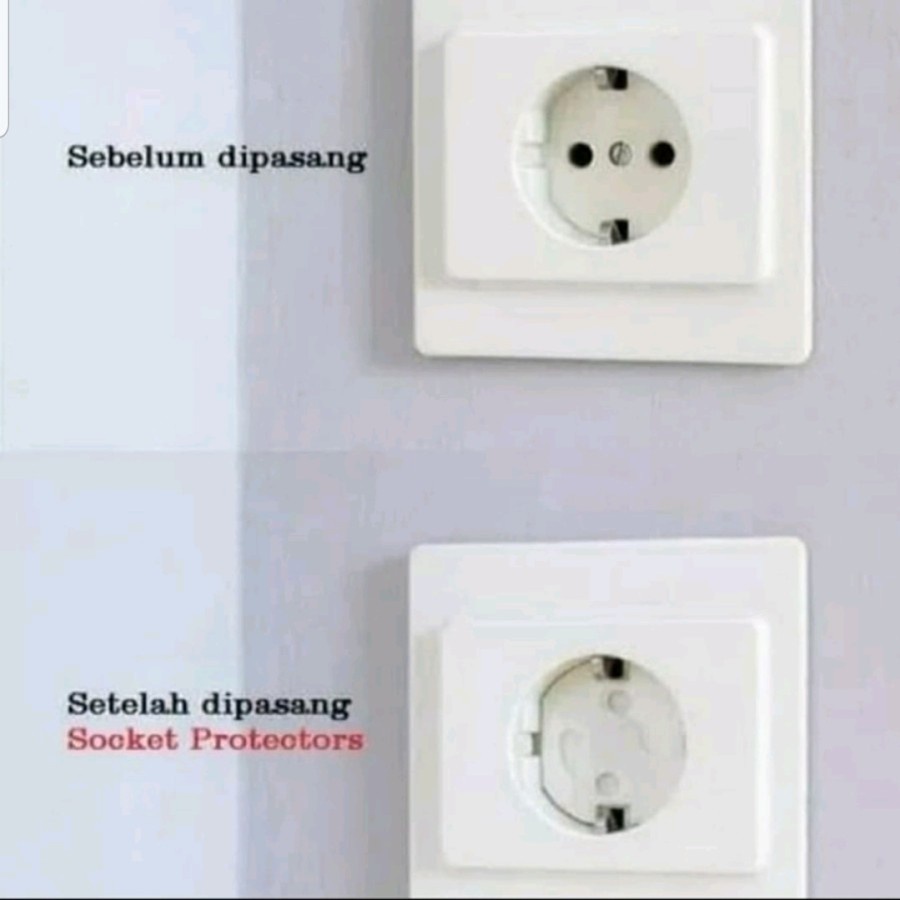 SOCKET PROTECTION PENGAMAN STOP KONTAK - PENUTUP COLOKAN STOP KONTAK - BC