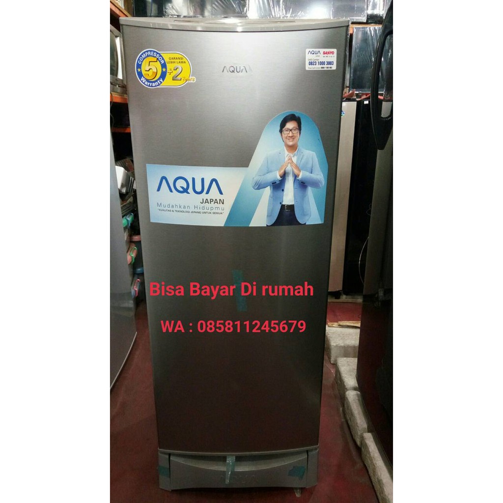 New Kulkas 1 Pintu Sanyo Aqua Slim Beauty 2 190