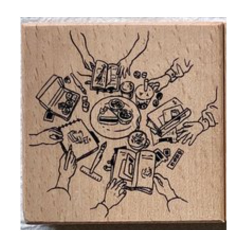 

Liberty HK Rubber Stamp - Journaling