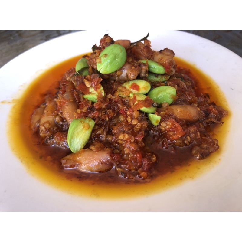 

Sambal Cumi Pete 200ML/200Gram sambal terpedas
