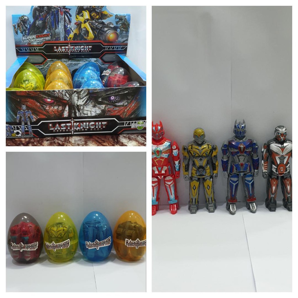 SURPRISE EGG MAINAN TELUR SURPRISE MURAH  (LAST KNIGHT)