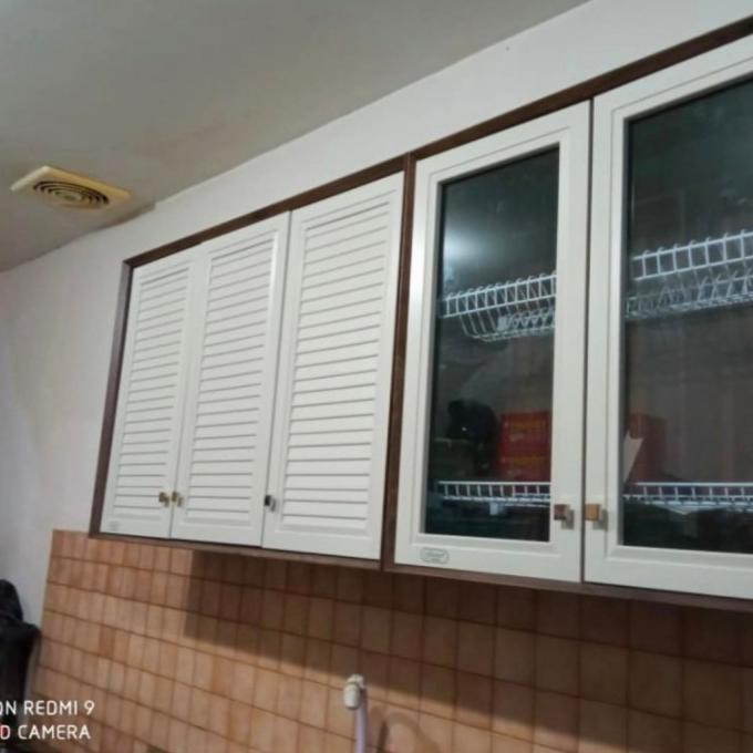 Rak Piring Lemari Gantung Kitchen Set Atas Vidanistoreid
