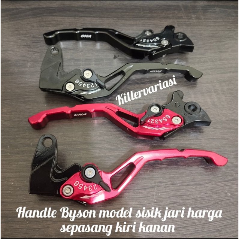 handle rem dan kopling stelan cnc Byson set kiri kanan