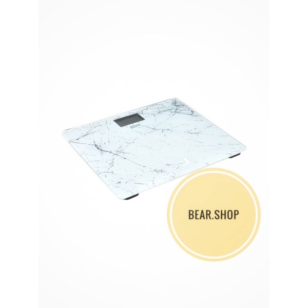 Kris Timbangan Badan Digital S875 - Hitam & Putih