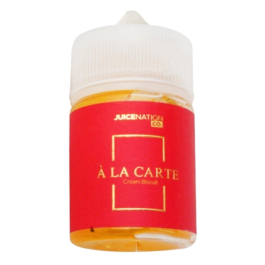 ALA CARTE Cream Biscuit E-Liquid 60ML 3MG [ vape / vapor / rokok elektrik ]