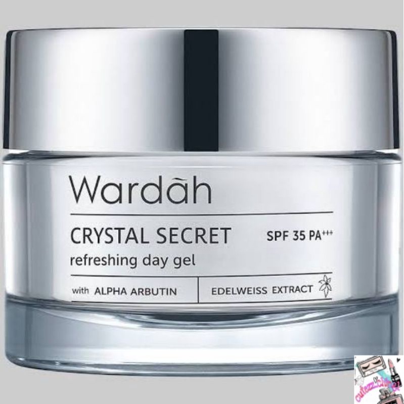 ☃Cutezz_Ching1☃Wardah Crystal Secret Refreshing Day gel 30g