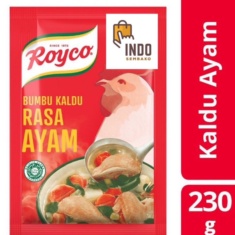 royco ayam 220g / bumbu pelezat royco ayam 220 gram / Royco kaldu ayam 220g / Royco rasa ayam