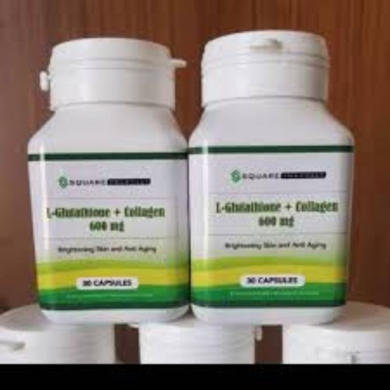 L-GLUTATHIONE 600mg + COLLAGEN (Premium) Topcer