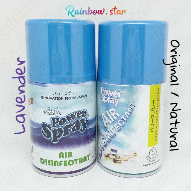 POWER SPRAY /  Pembasmi Virus Kuman / Penyegar Ruangan