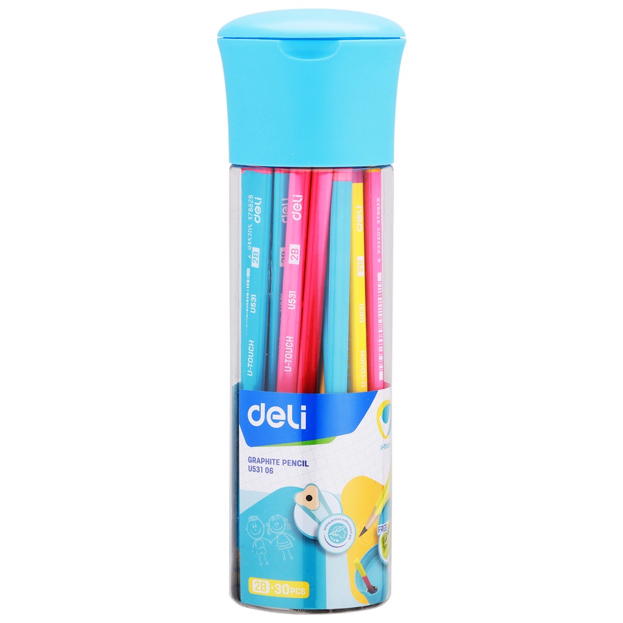 

Deli Pensil Kayu (Graphite Pencil) 2B 1 Pensil EU53106