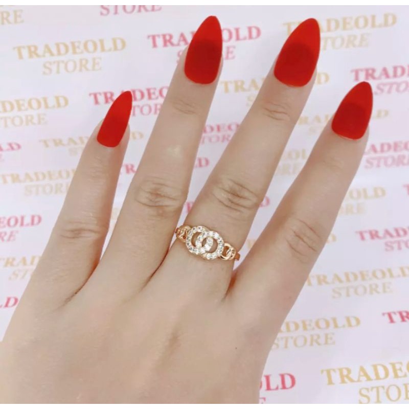 cincin canell wanita fashion super mewah cincin kasual perhiasan wanita aksesoris fashion wanita