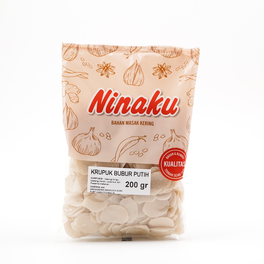 

Krupuk Bubur Putih Ninaku