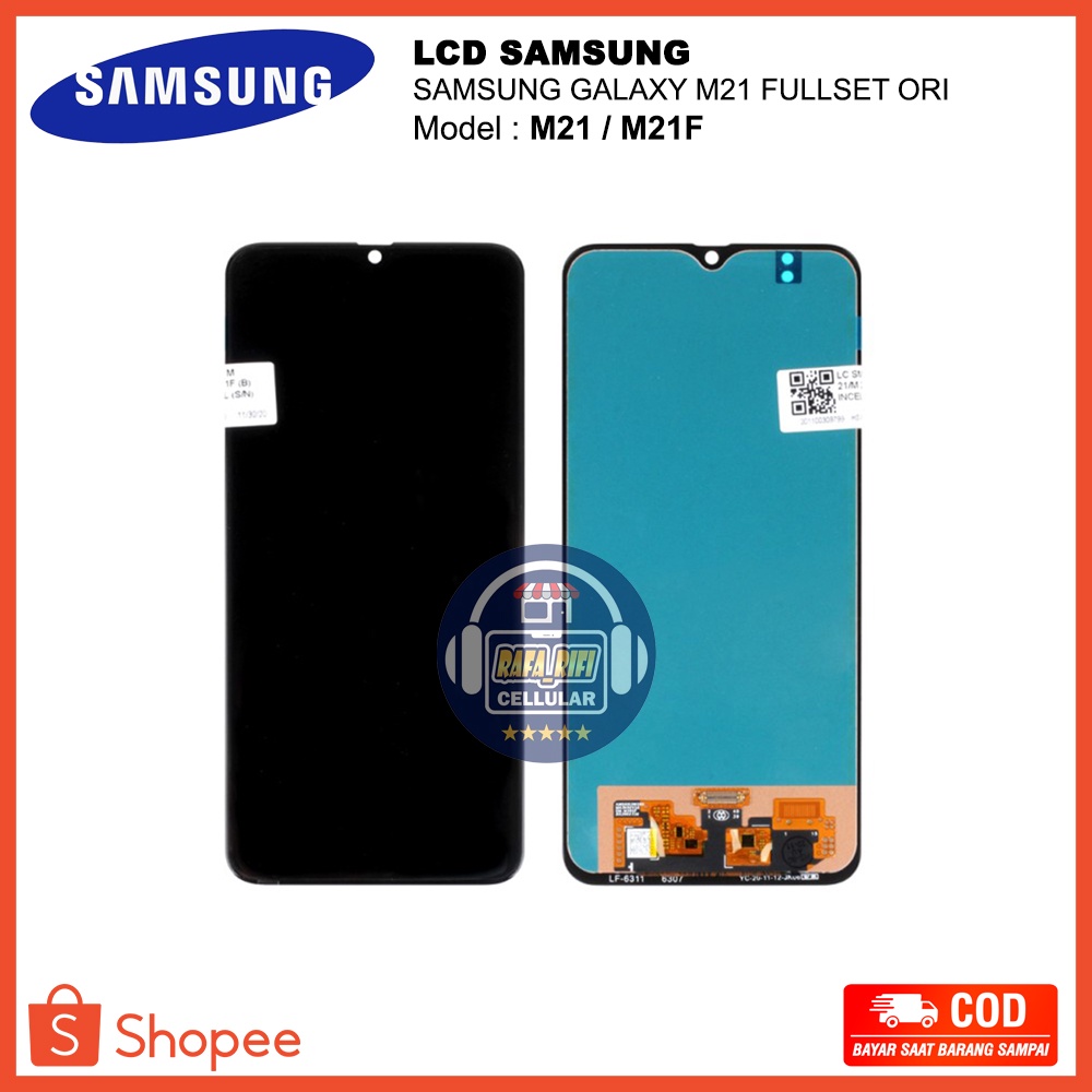 LCD HP SAMSUNG GALAXY M21 / M21F FULLSET ORIGINAL INCELL