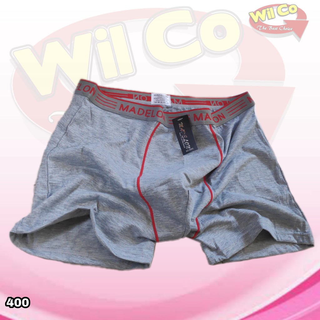 K400 - [Harga Per 1 Potong] JUMBO CELANA DALAM [BOXER] PRIA MADELON SIZE 3XL