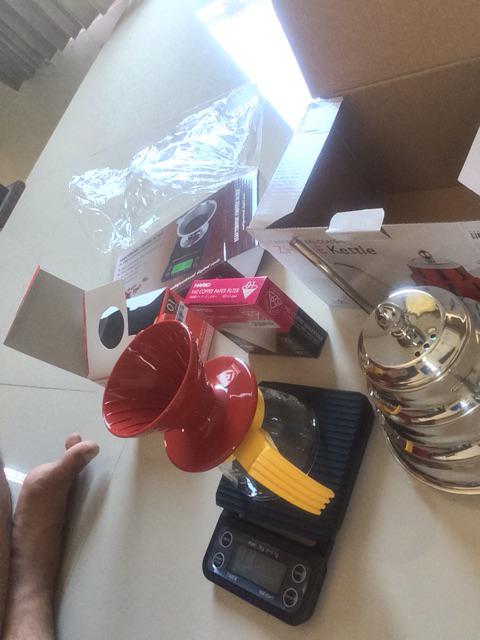 Tiamo Coffee Server V60 Manual Brew Espresso Teko Kopi 300ml