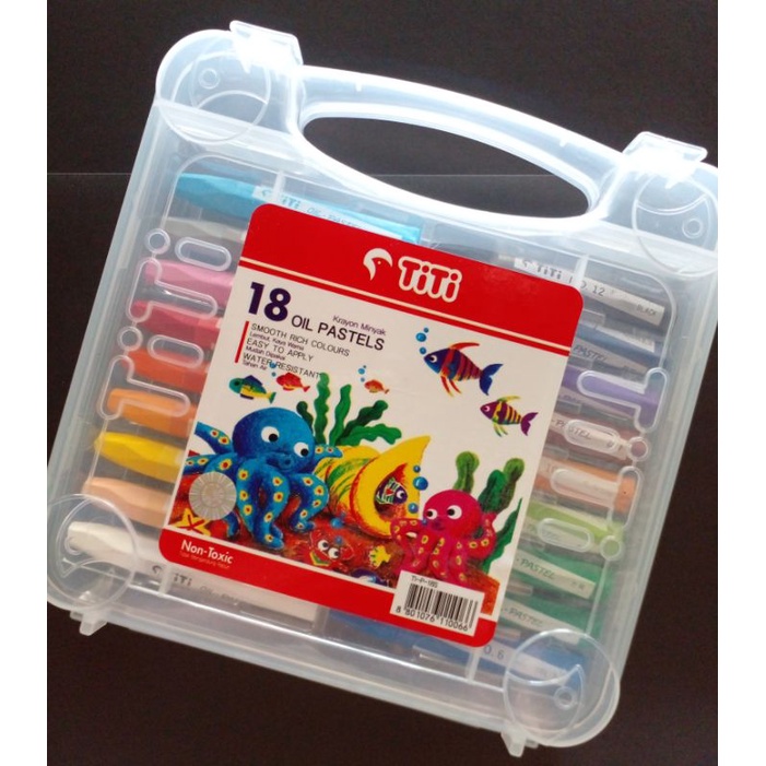 

(100% RealPict) Oil Pastel / Krayon Minyak / Crayon Titi 18 Warna / Crayon Mewarnai